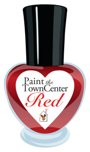 Paint the Town Center Red Logo