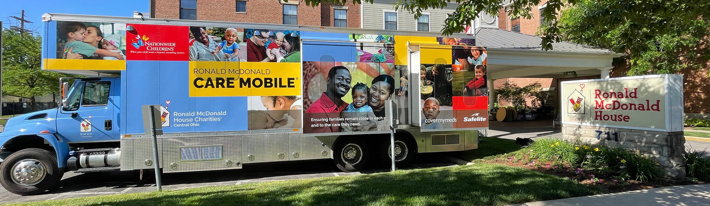 Ronald McDonald care mobile vehicle