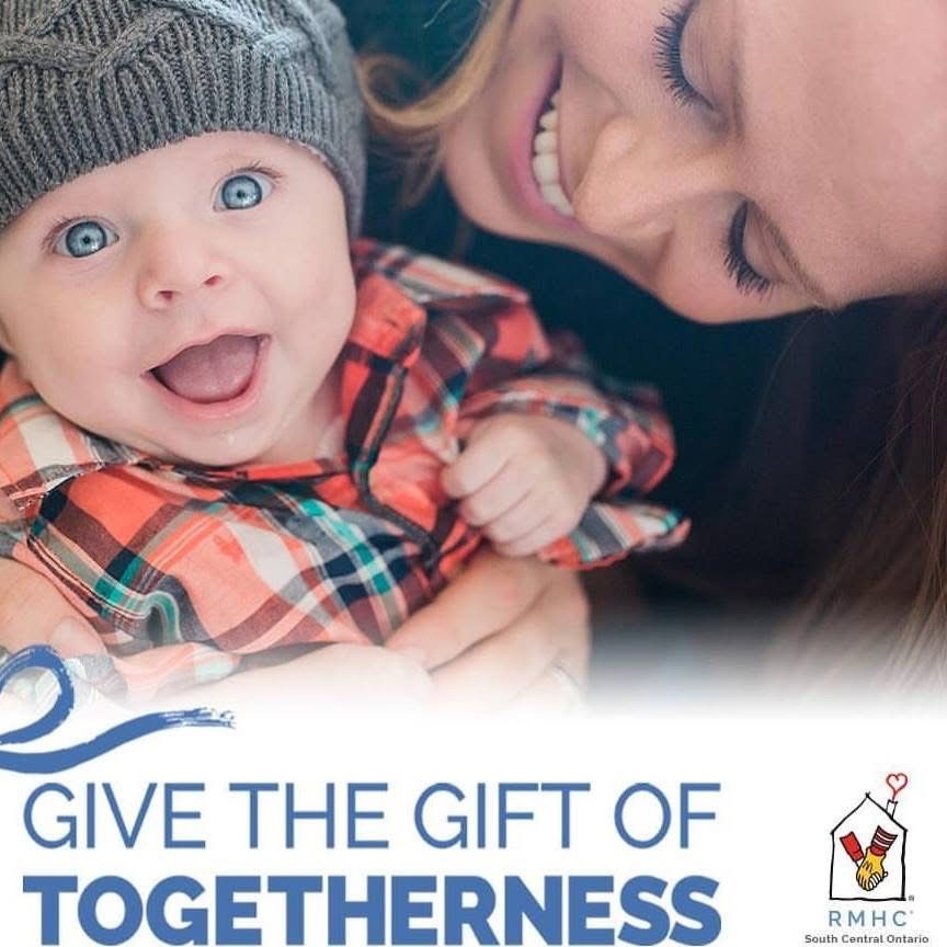 Tiffany and Landon in a promotion for RMHC of South Central Ontario