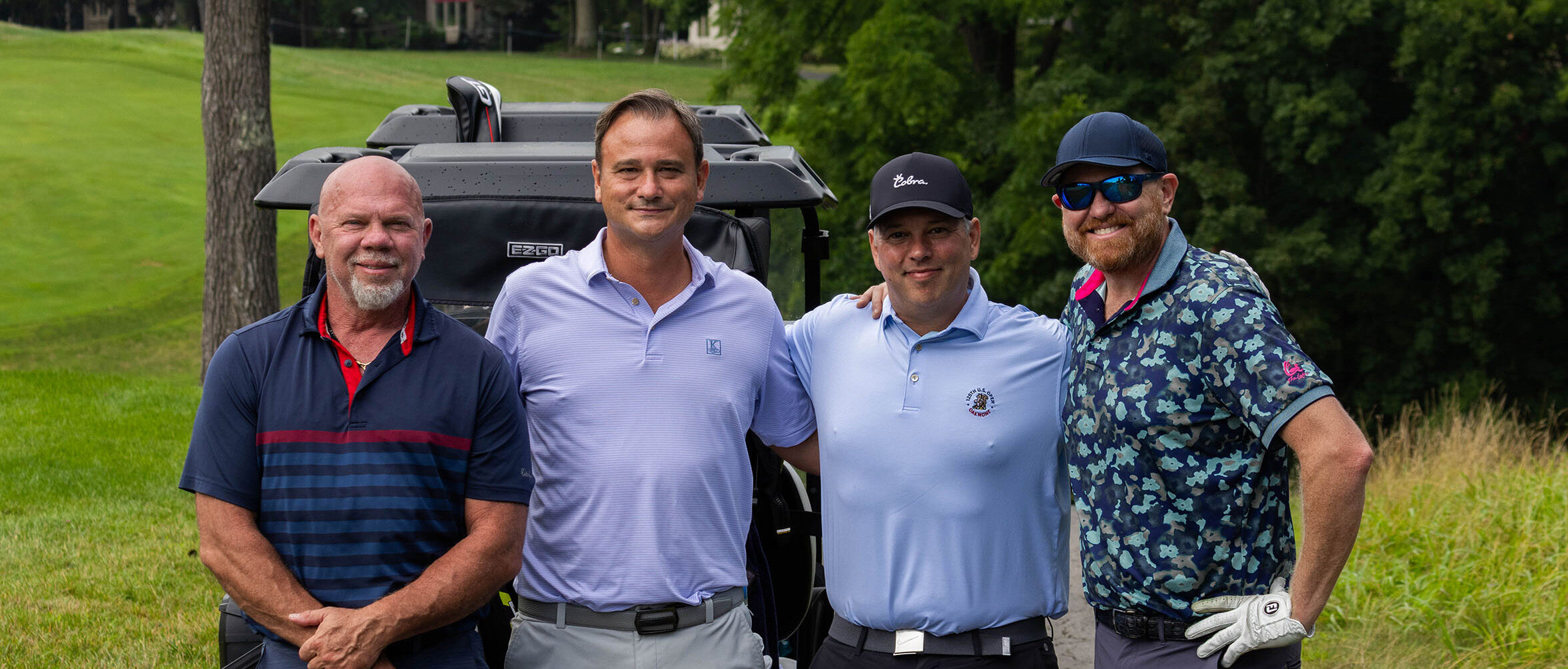 group attending the Joe Mortellaro Golf Classic